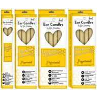 healthyenergyamazinglife Ear Candles Peppermint Beeswax Harmony's Ear Candles