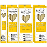 Load image into Gallery viewer, healthyenergyamazinglife Ear Candles Pine &amp; Chamomile Beeswax Harmony&#39;s Ear Candles
