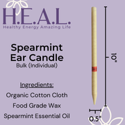 Load image into Gallery viewer, healthyenergyamazinglife Ear Candles Spearmint Harmony&#39;s Ear Candles

