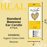 Load image into Gallery viewer, healthyenergyamazinglife Ear Candles Unscented Beeswax Harmony&#39;s Ear Candles
