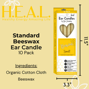 Load image into Gallery viewer, healthyenergyamazinglife Ear Candles Unscented Beeswax Harmony&#39;s Ear Candles
