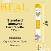 Load image into Gallery viewer, healthyenergyamazinglife Ear Candles Unscented Beeswax Harmony&#39;s Ear Candles
