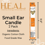Load image into Gallery viewer, healthyenergyamazinglife Ear Candles Unscented Harmony&#39;s Ear Candles
