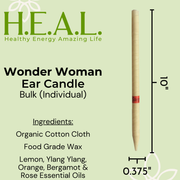 Load image into Gallery viewer, healthyenergyamazinglife Ear Candles Wonder Woman Harmony&#39;s Ear Candles
