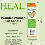 Load image into Gallery viewer, healthyenergyamazinglife Ear Candles Wonder Woman Harmony&#39;s Ear Candles
