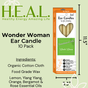 Load image into Gallery viewer, healthyenergyamazinglife Ear Candles Wonder Woman Harmony&#39;s Ear Candles
