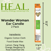 Load image into Gallery viewer, healthyenergyamazinglife Ear Candles Wonder Woman Harmony&#39;s Ear Candles
