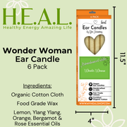 Load image into Gallery viewer, healthyenergyamazinglife Ear Candles Wonder Woman Harmony&#39;s Ear Candles
