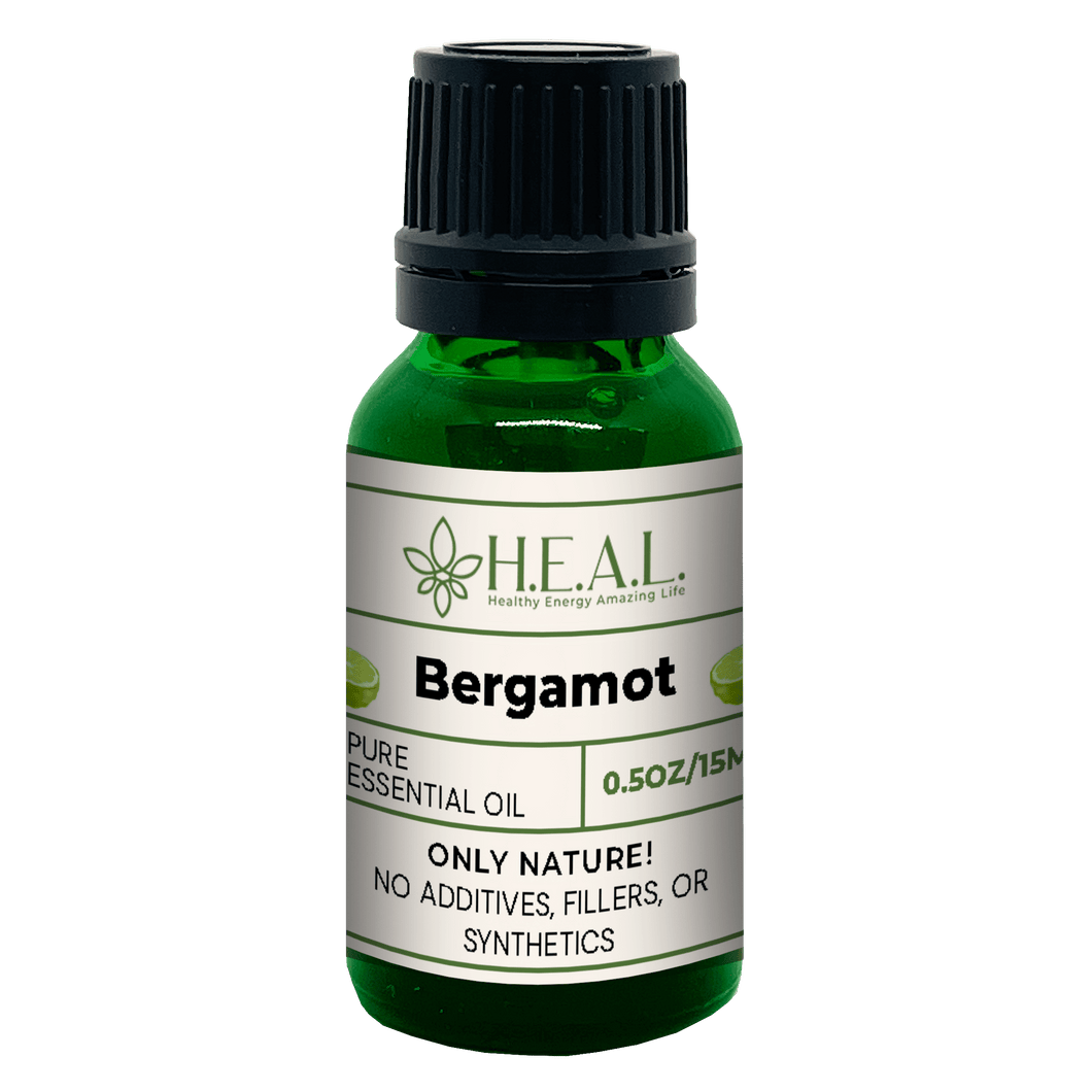 healthyenergyamazinglife H.E.A.L.'s Essential Oils 0.5oz H.E.A.L.'s  Essential Oils - Bergamot