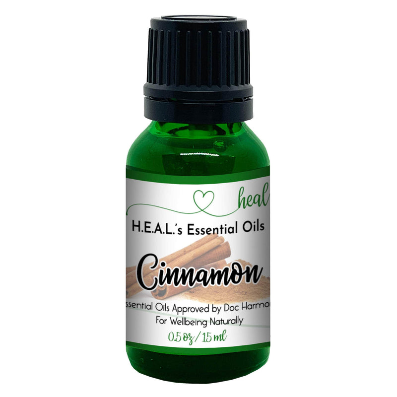 healthyenergyamazinglife H.E.A.L.'s Essential Oils 0.5oz H.E.A.L.'s  Essential Oils - Cinnamon