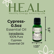 Load image into Gallery viewer, healthyenergyamazinglife H.E.A.L.&#39;s Essential Oils H.E.A.L.&#39;s  Essential Oils - Cypress

