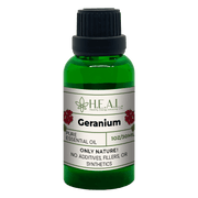 Load image into Gallery viewer, healthyenergyamazinglife H.E.A.L.&#39;s Essential Oils 1oz H.E.A.L.&#39;s Essential Oils - Geranium
