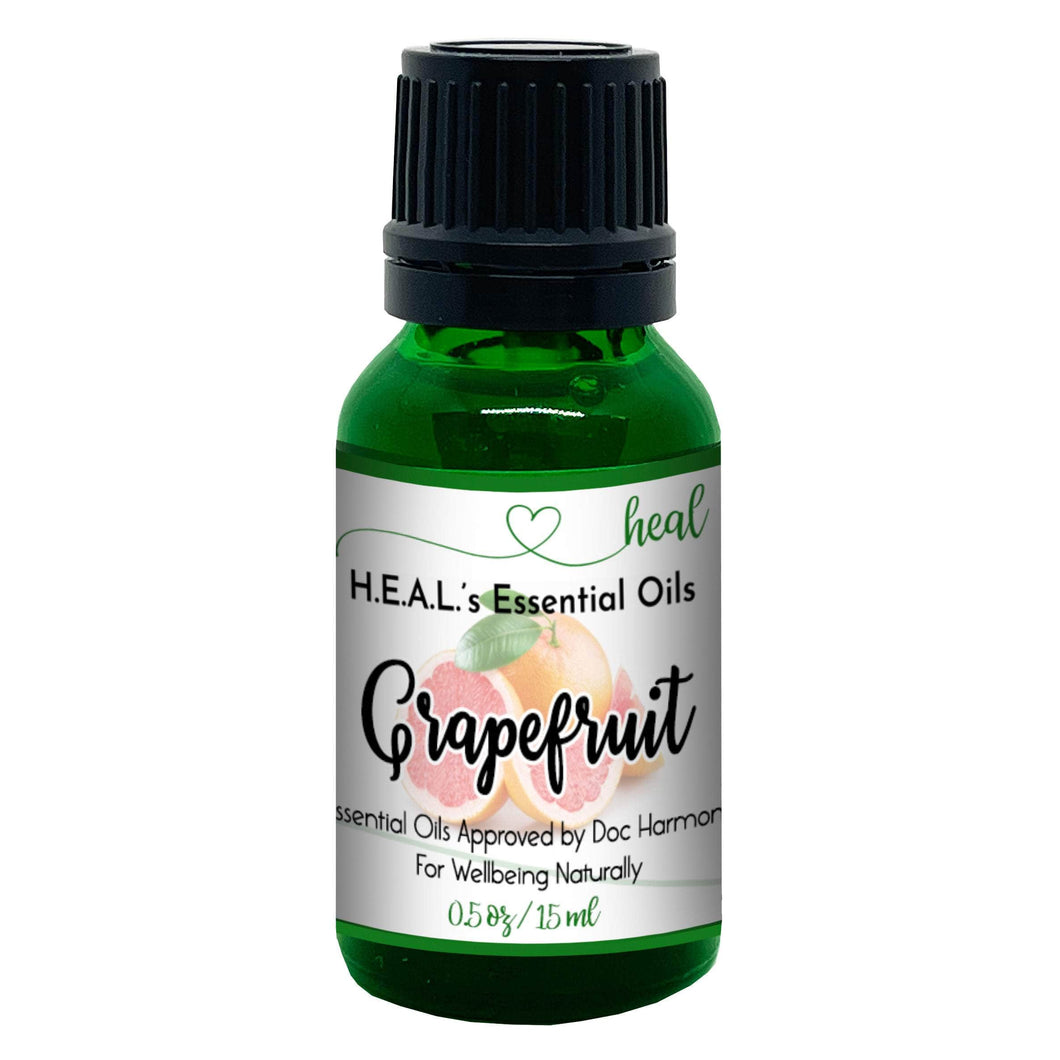 healthyenergyamazinglife H.E.A.L.'s Essential Oils 0.5oz H.E.A.L.'s Essential Oils - Grapefruit