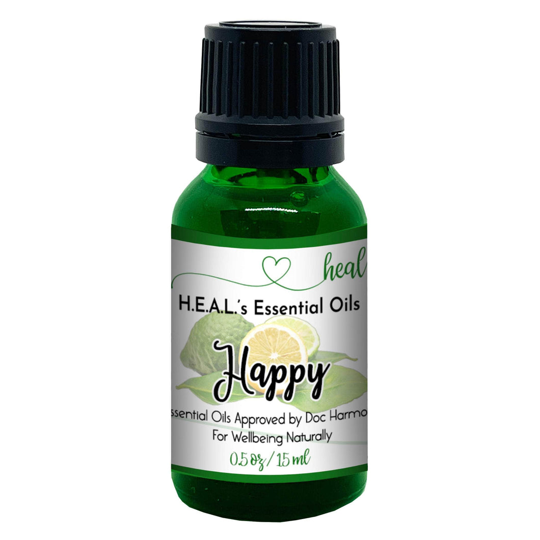healthyenergyamazinglife H.E.A.L.'s Essential Oils 0.5oz H.E.A.L.'s Essential Oils - Happy