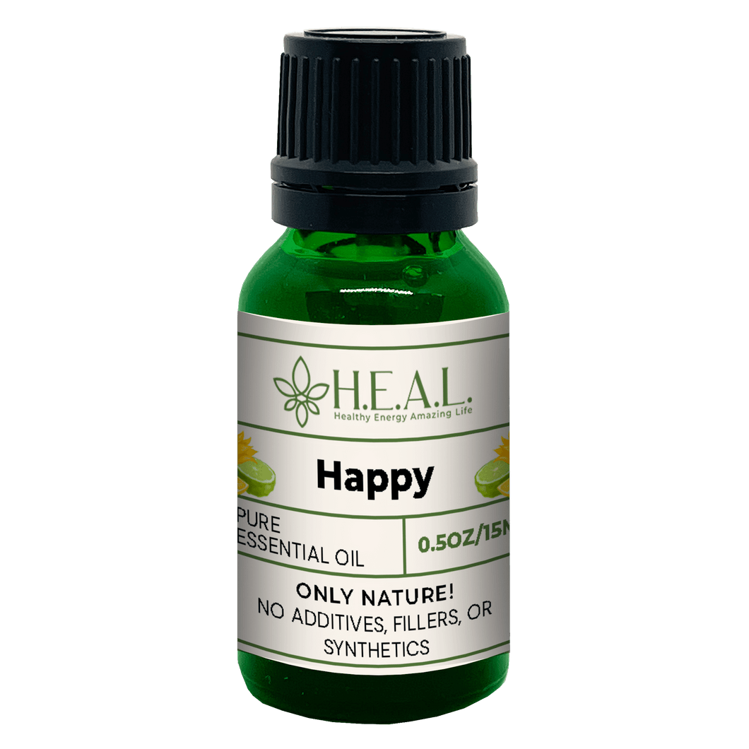 healthyenergyamazinglife H.E.A.L.'s Essential Oils 0.5oz H.E.A.L.'s Essential Oils - Happy