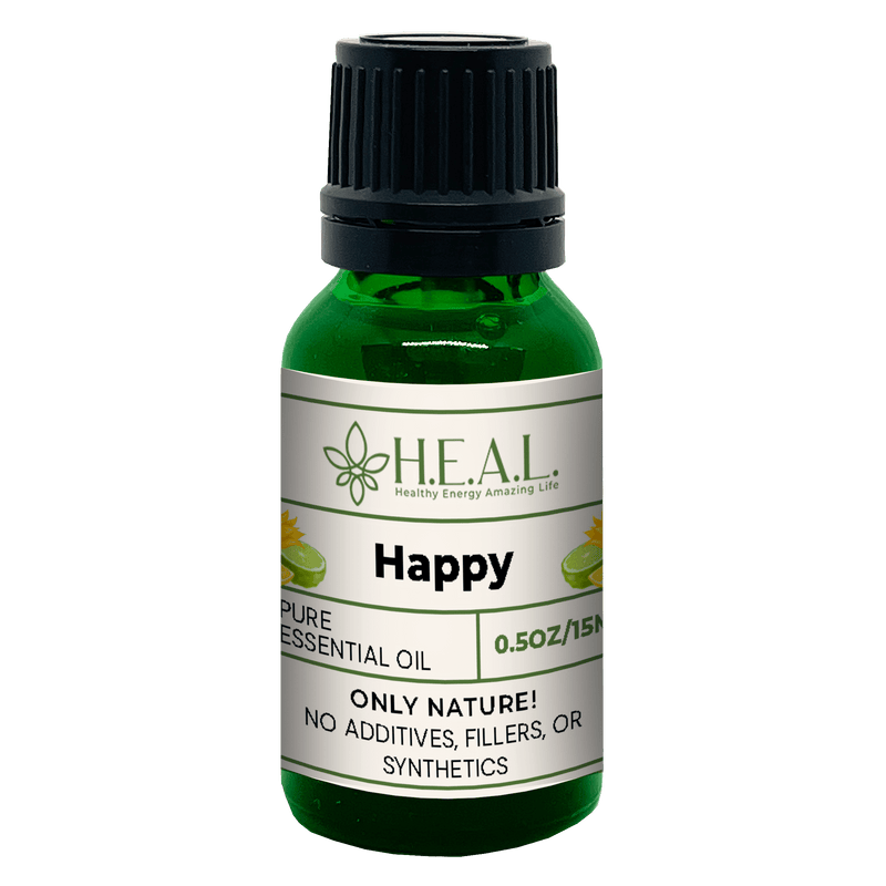 healthyenergyamazinglife H.E.A.L.'s Essential Oils 0.5oz H.E.A.L.'s Essential Oils - Happy