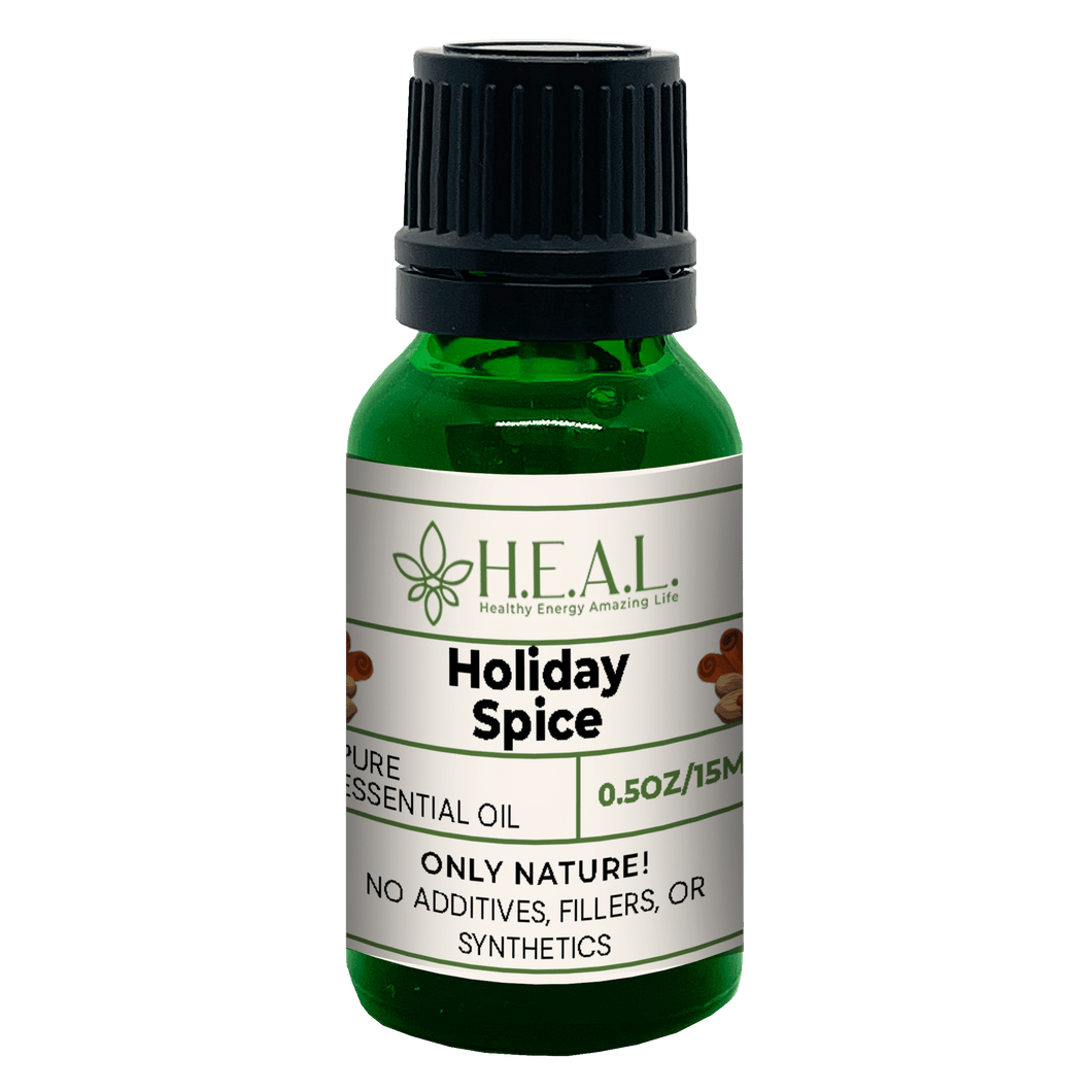 healthyenergyamazinglife H.E.A.L.'s Essential Oils 0.5oz H.E.A.L.'s Essential Oils - Holiday Spice