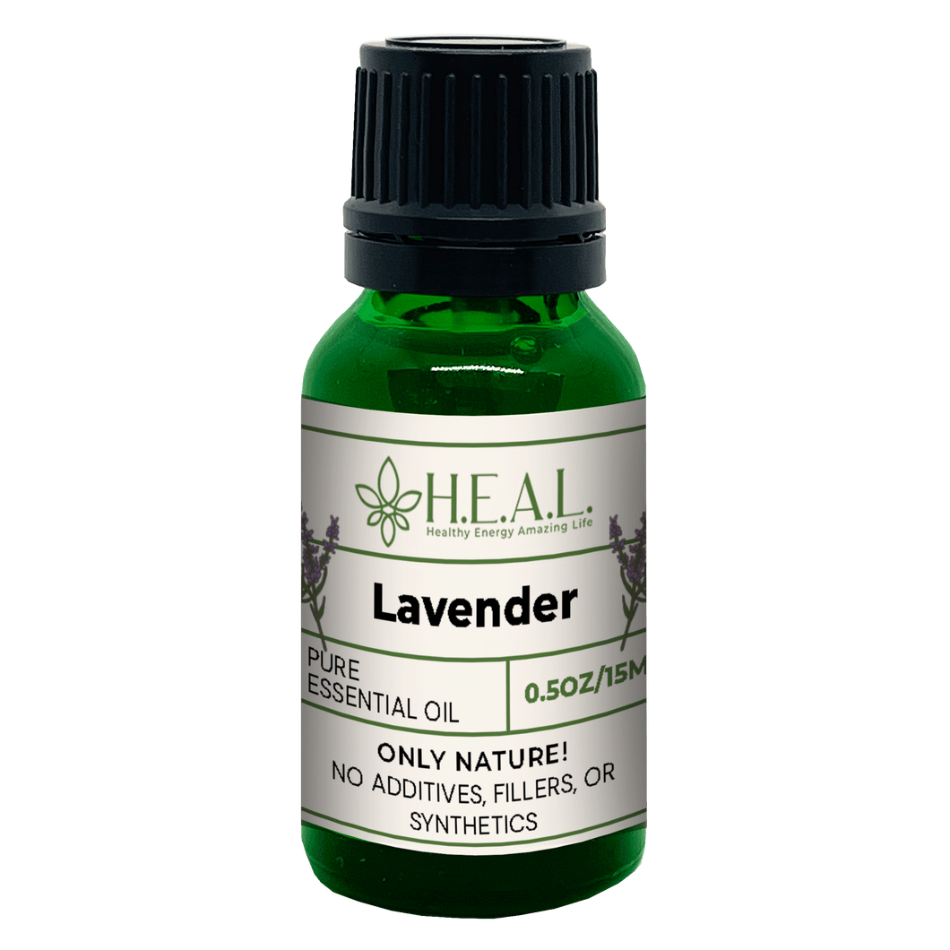 healthyenergyamazinglife H.E.A.L.'s Essential Oils 0.5oz H.E.A.L.'s Essential Oils - Lavender