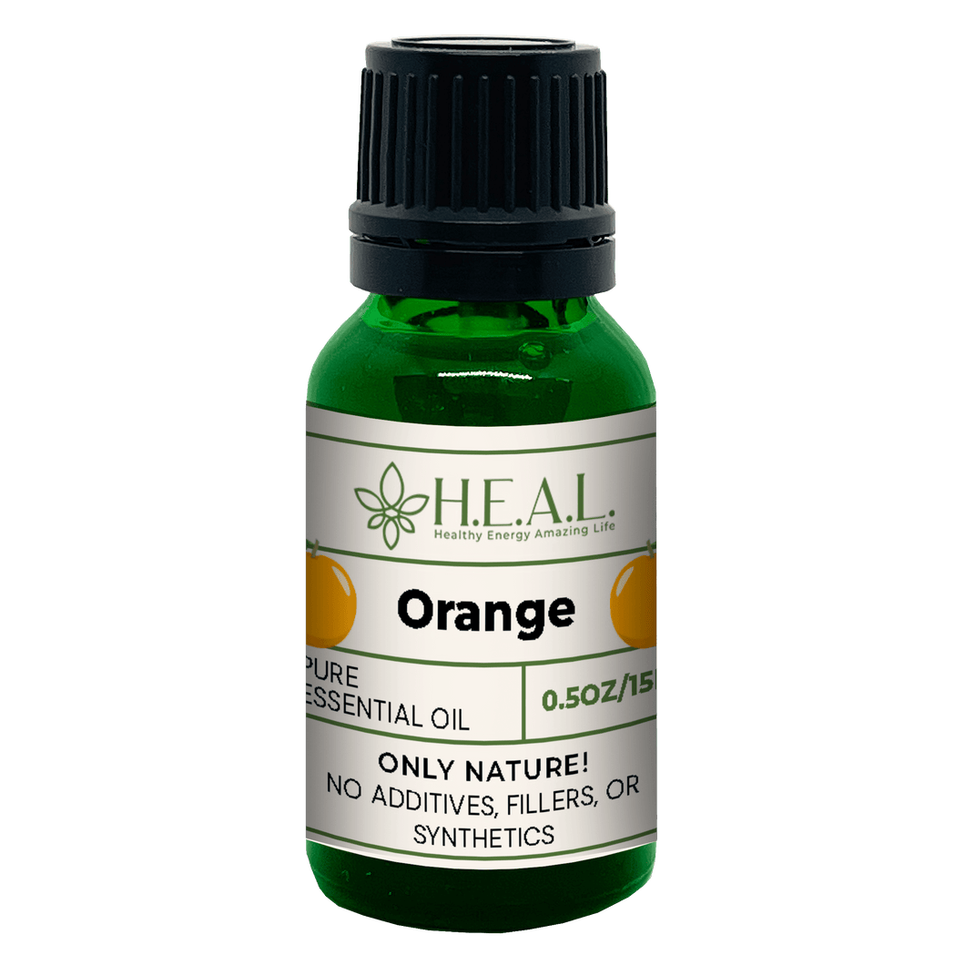 healthyenergyamazinglife H.E.A.L.'s Essential Oils 0.5oz H.E.A.L.'s Essential Oils - Orange