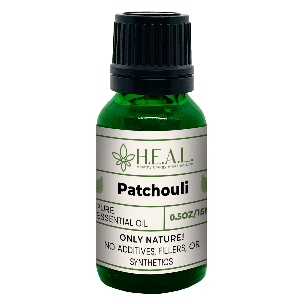 healthyenergyamazinglife H.E.A.L.'s Essential Oils 0.5oz H.E.A.L.'s  Essential Oils - Patchouli