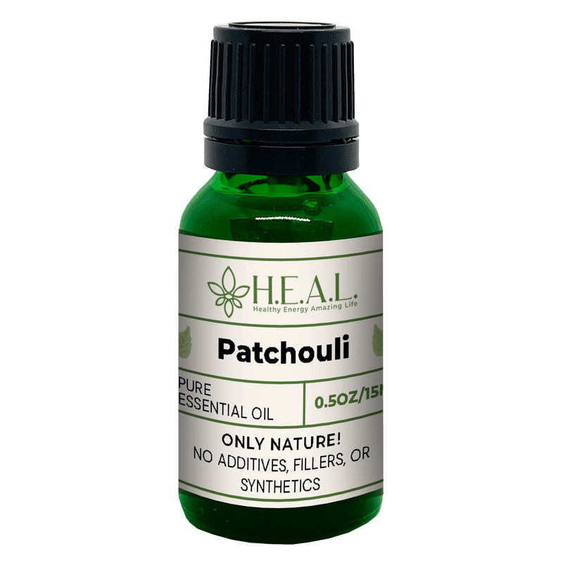 healthyenergyamazinglife H.E.A.L.'s Essential Oils 0.5oz H.E.A.L.'s  Essential Oils - Patchouli