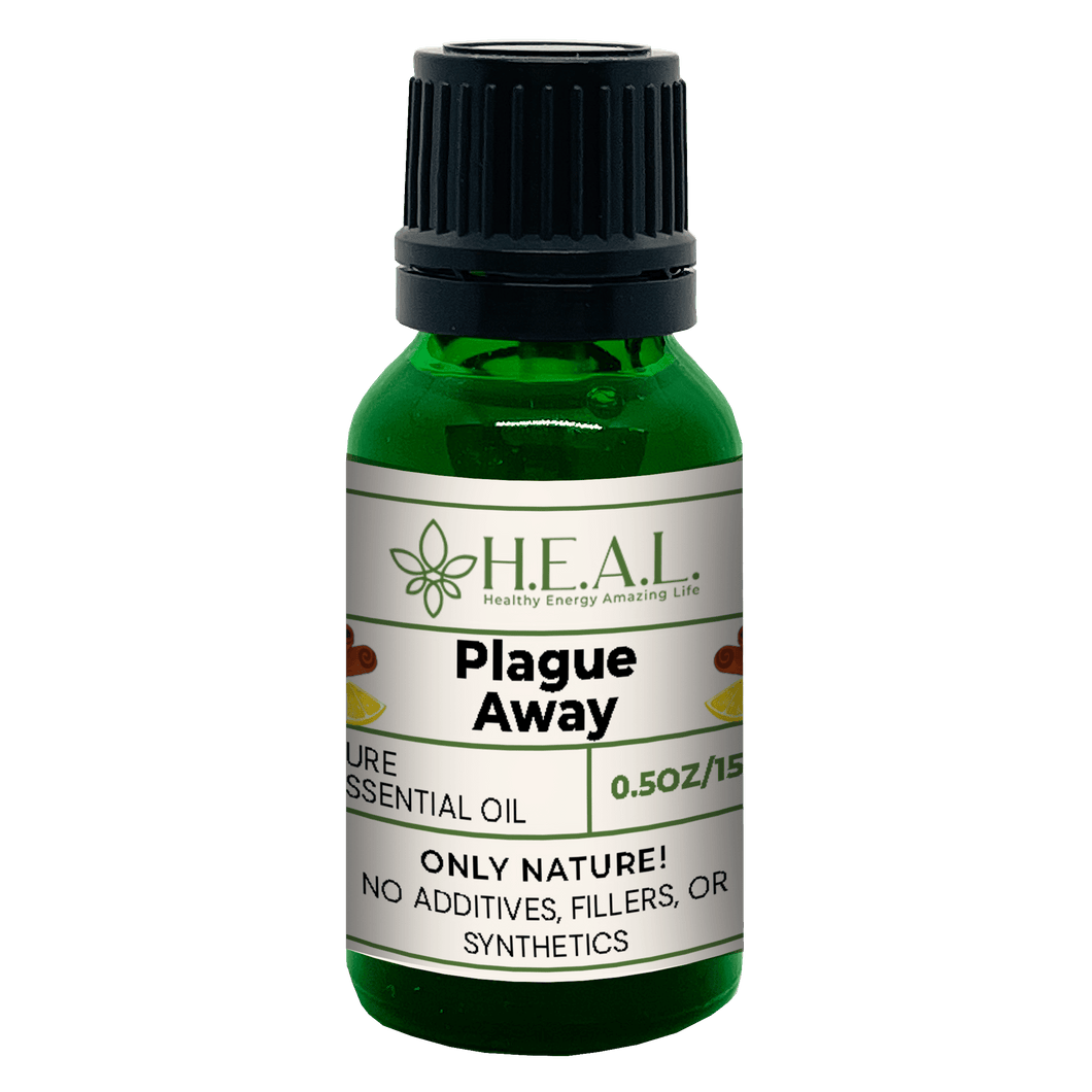 healthyenergyamazinglife H.E.A.L.'s Essential Oils 0.5oz H.E.A.L.'s Essential Oils - Plague Away