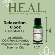 Load image into Gallery viewer, healthyenergyamazinglife H.E.A.L.&#39;s Essential Oils H.E.A.L.&#39;s Essential Oils - Relaxation

