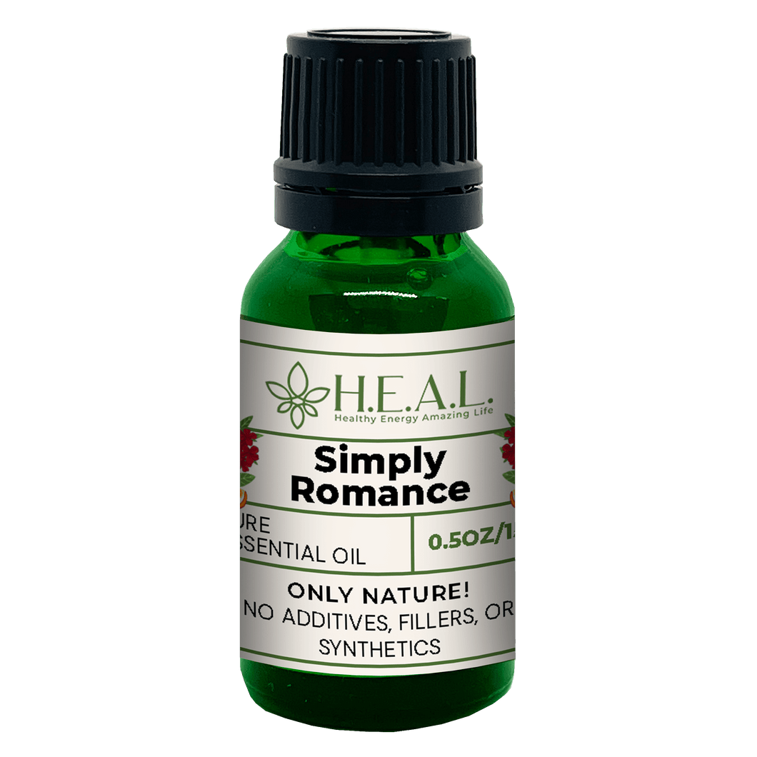 healthyenergyamazinglife H.E.A.L.'s Essential Oils 0.5oz H.E.A.L.'s Essential Oils - Simply Romance