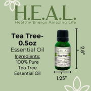 Load image into Gallery viewer, healthyenergyamazinglife H.E.A.L.&#39;s Essential Oils H.E.A.L.&#39;s Essential Oils - Tea Tree
