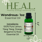 Load image into Gallery viewer, healthyenergyamazinglife H.E.A.L.&#39;s Essential Oils H.E.A.L.&#39;s Essential Oils - Wonderous
