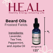 Load image into Gallery viewer, healthyenergyamazinglife Natural Health Products Beard Oil: Frosted Fields - 1oz
