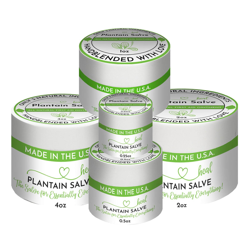 healthyenergyamazinglife Natural Health Products H.E.A.L.'s Plantain Salves