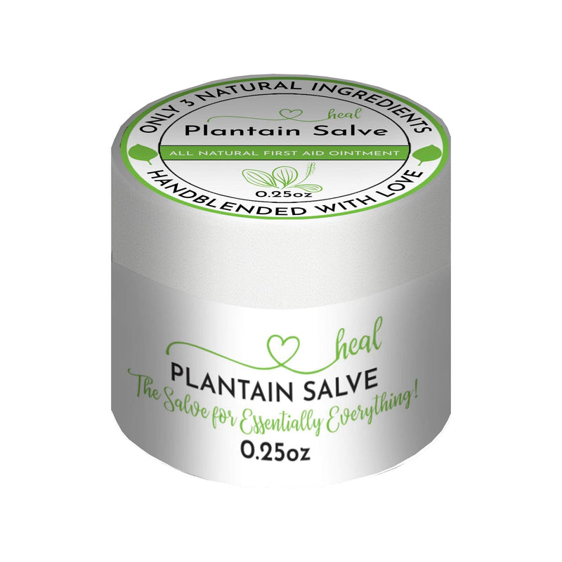 healthyenergyamazinglife Natural Health Products 0.25oz H.E.A.L.'s Plantain Salves