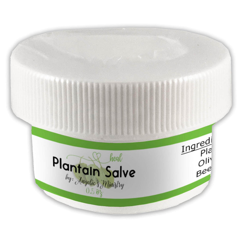 healthyenergyamazinglife Natural Health Products 0.5oz H.E.A.L.'s Plantain Salves- OLD PACKAGING