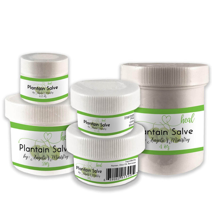 healthyenergyamazinglife Natural Health Products H.E.A.L.'s Plantain Salves- OLD PACKAGING