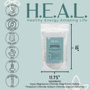 Load image into Gallery viewer, healthyenergyamazinglife ŐsiMagnesium ŐSIMAGNESIUM Bath Flakes
