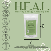 Load image into Gallery viewer, healthyenergyamazinglife ŐsiMagnesium ŐSIMAGNESIUM Bath Flakes with Eucalyptus Essential Oil
