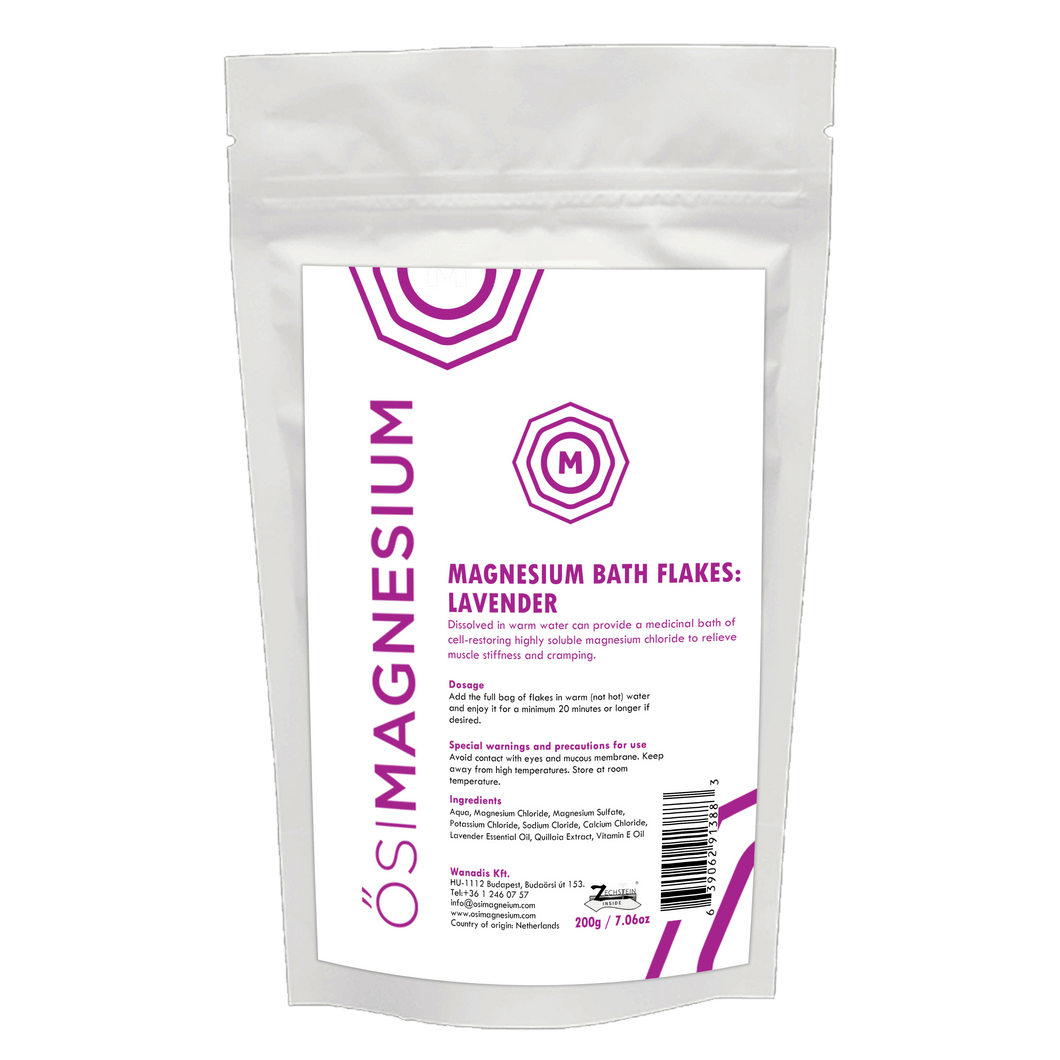 healthyenergyamazinglife ŐsiMagnesium 7oz ŐSIMAGNESIUM Bath Flakes with Lavender Essential Oil