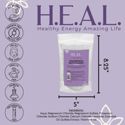 Load image into Gallery viewer, healthyenergyamazinglife ŐsiMagnesium ŐSIMAGNESIUM Bath Flakes with Lavender Essential Oil
