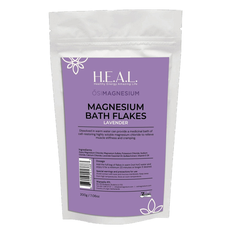 healthyenergyamazinglife ŐsiMagnesium 7oz ŐSIMAGNESIUM Bath Flakes with Lavender Essential Oil