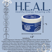 Load image into Gallery viewer, healthyenergyamazinglife ŐsiMagnesium ŐSIMAGNESIUM Body Butter + OptiMSM - 6.76oz
