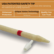 Load image into Gallery viewer, ear candles with a usa patented safety tip
