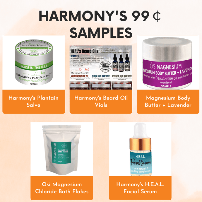 HEAL Harmony's 99￠ Samples