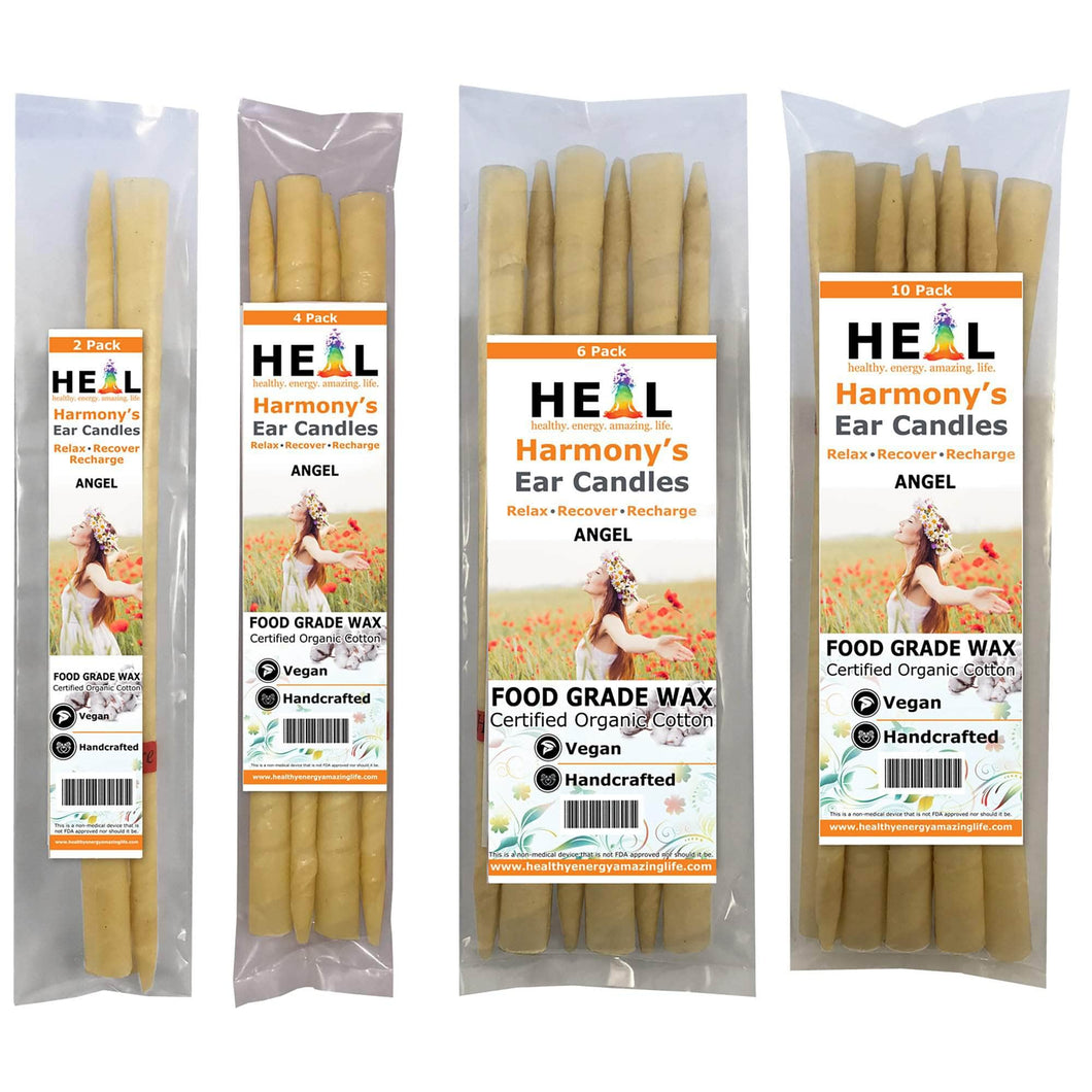 healthyenergyamazinglife Ear Candles Angel Harmony's Ear Candles - Bulk