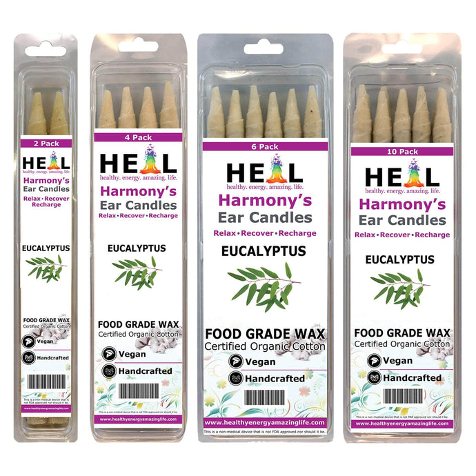 healthyenergyamazinglife Ear Candles Eucalyptus Harmony's Ear Candles