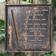 Load image into Gallery viewer, Large Beeswax Harmony&#39;s Ear Candles
