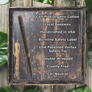 Load image into Gallery viewer, Large Herbal Beeswax Harmony&#39;s Ear Candles
