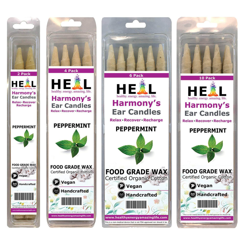 healthyenergyamazinglife Ear Candles Peppermint Harmony's Ear Candles