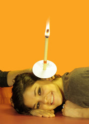 Load image into Gallery viewer, Unscented Beeswax Harmony&#39;s Ear Candles
