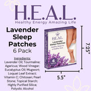 Load image into Gallery viewer, healthyenergyamazinglife Natural Health Products Bodytox Lavender Sleep Patches
